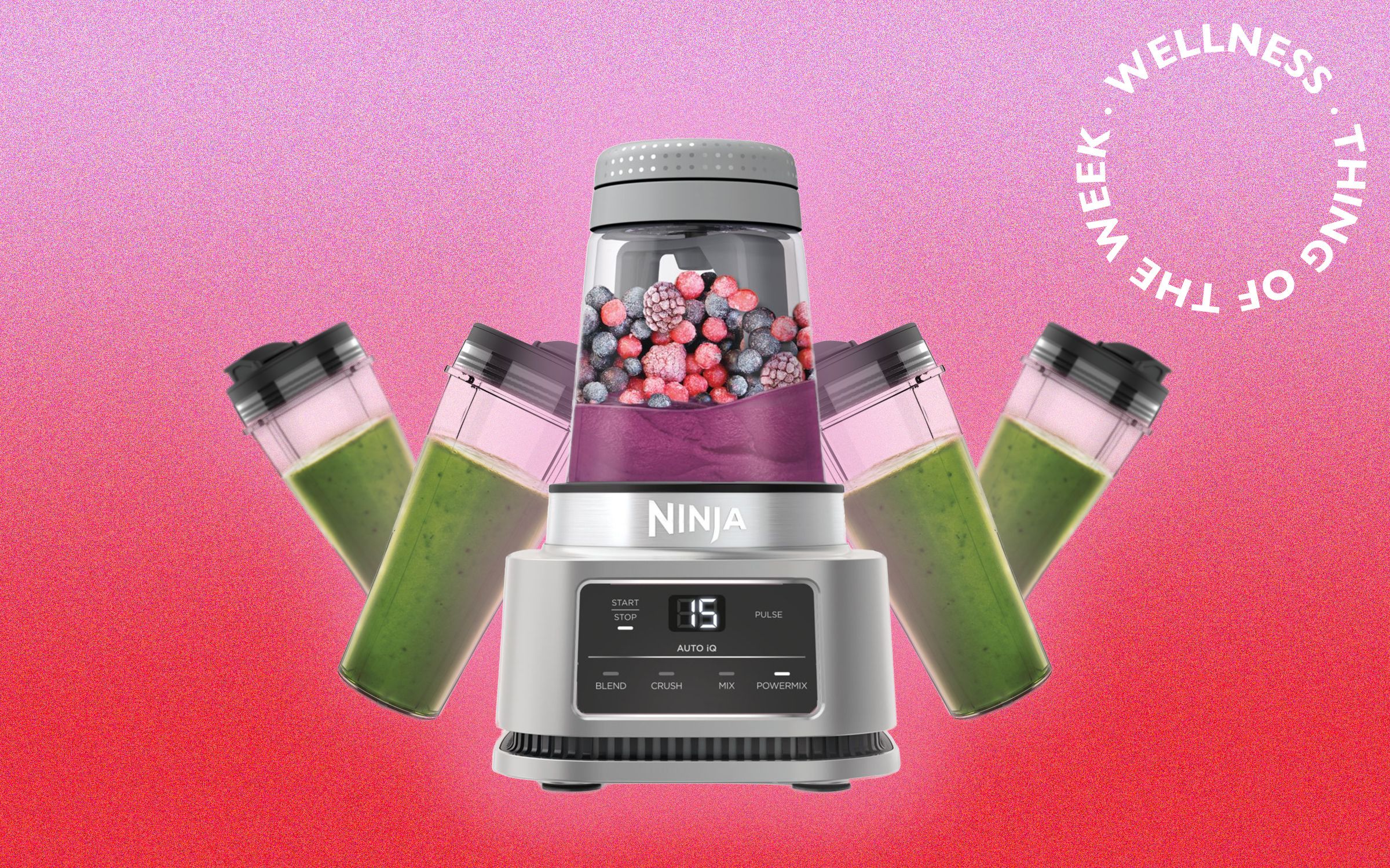Ninja Foodi Power Nutri Blender 2-in-1 with Smart Torque & Auto-iQ