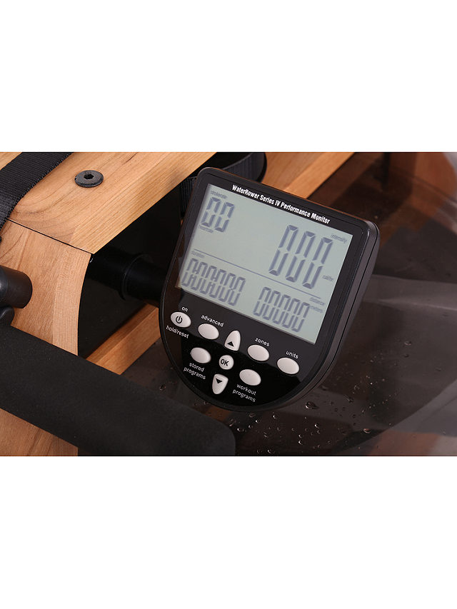 WaterRower Oxbridge Rowing Machine with S4 Performance Monitor, Cherry Wood