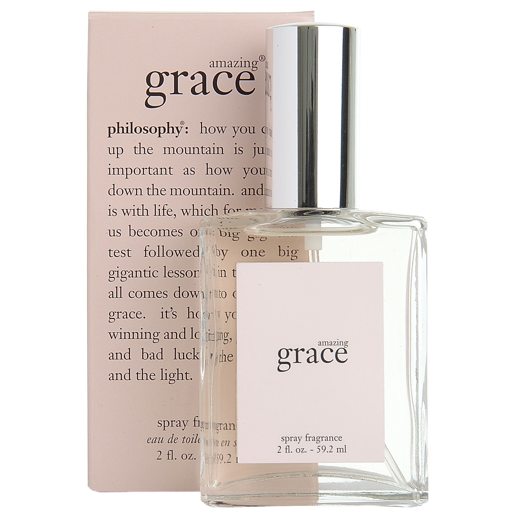 Philosophy Amazing Grace Fragrance 60ml At John Lewis And Partners 
