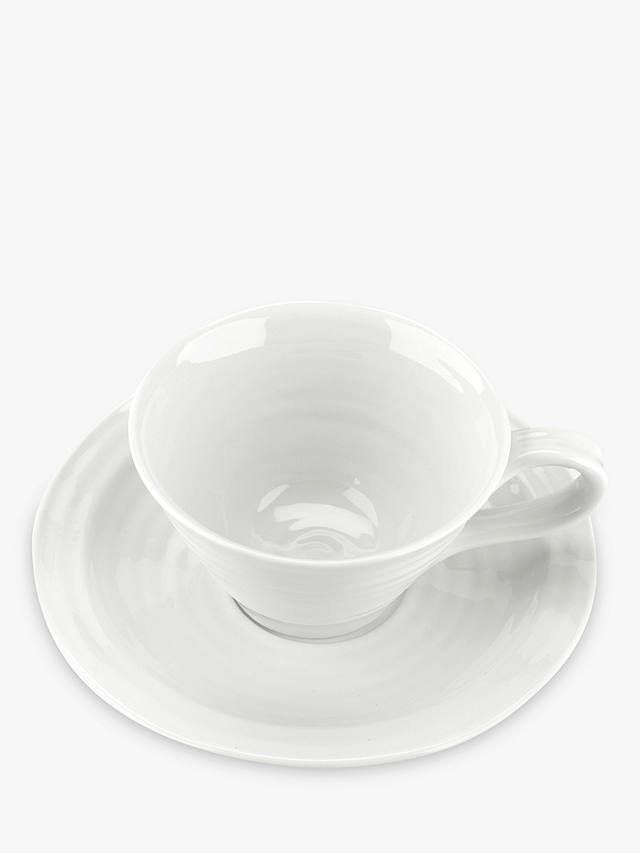 Sophie Conran for Portmeirion Tea Cup and Saucer, White