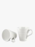 Sophie Conran for Portmeirion Mugs, White, Box of 2, 350ml