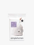 simplehuman Bin Liners, Size P, Pack of 20