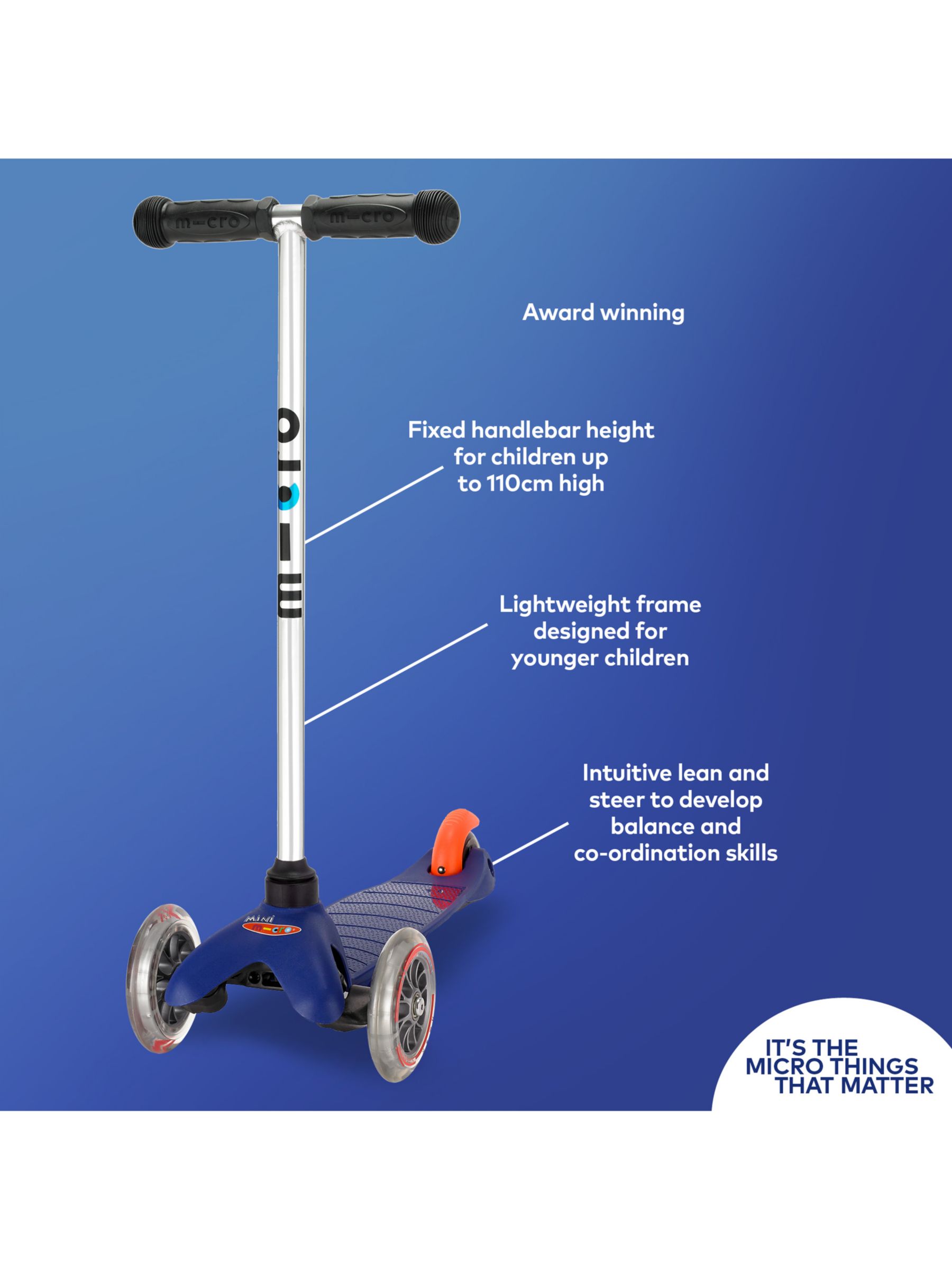 mini micro scooter age range