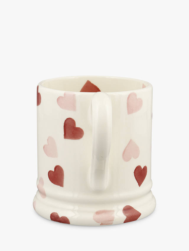 Emma Bridgewater Pink Hearts Mug, Pink, 285ml