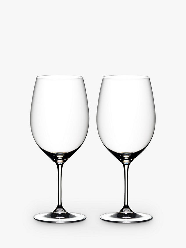 Set of 2 Riedel Vinum Bordeaux Glass 
