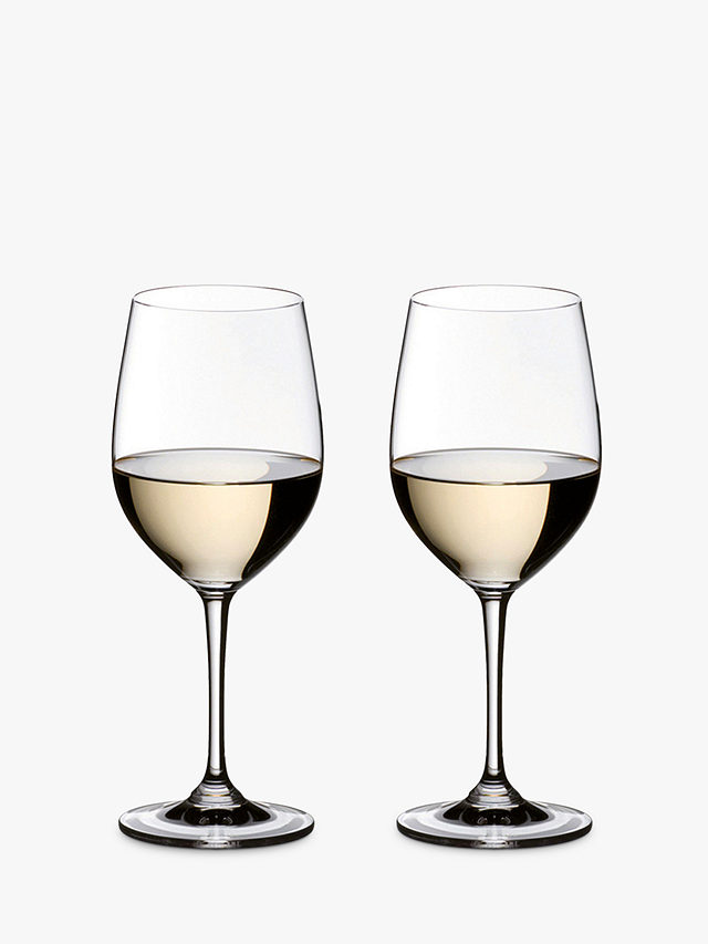 RIEDEL Vinum Viognier/Chardonnay White Wine Glasses, Set of 2, 350ml, Clear