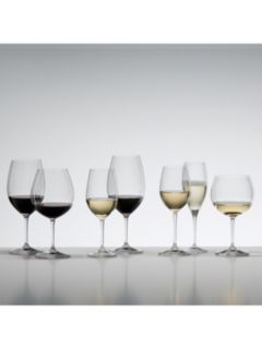 RIEDEL Vinum Viognier/Chardonnay White Wine Glasses, Set of 2, 350ml, Clear