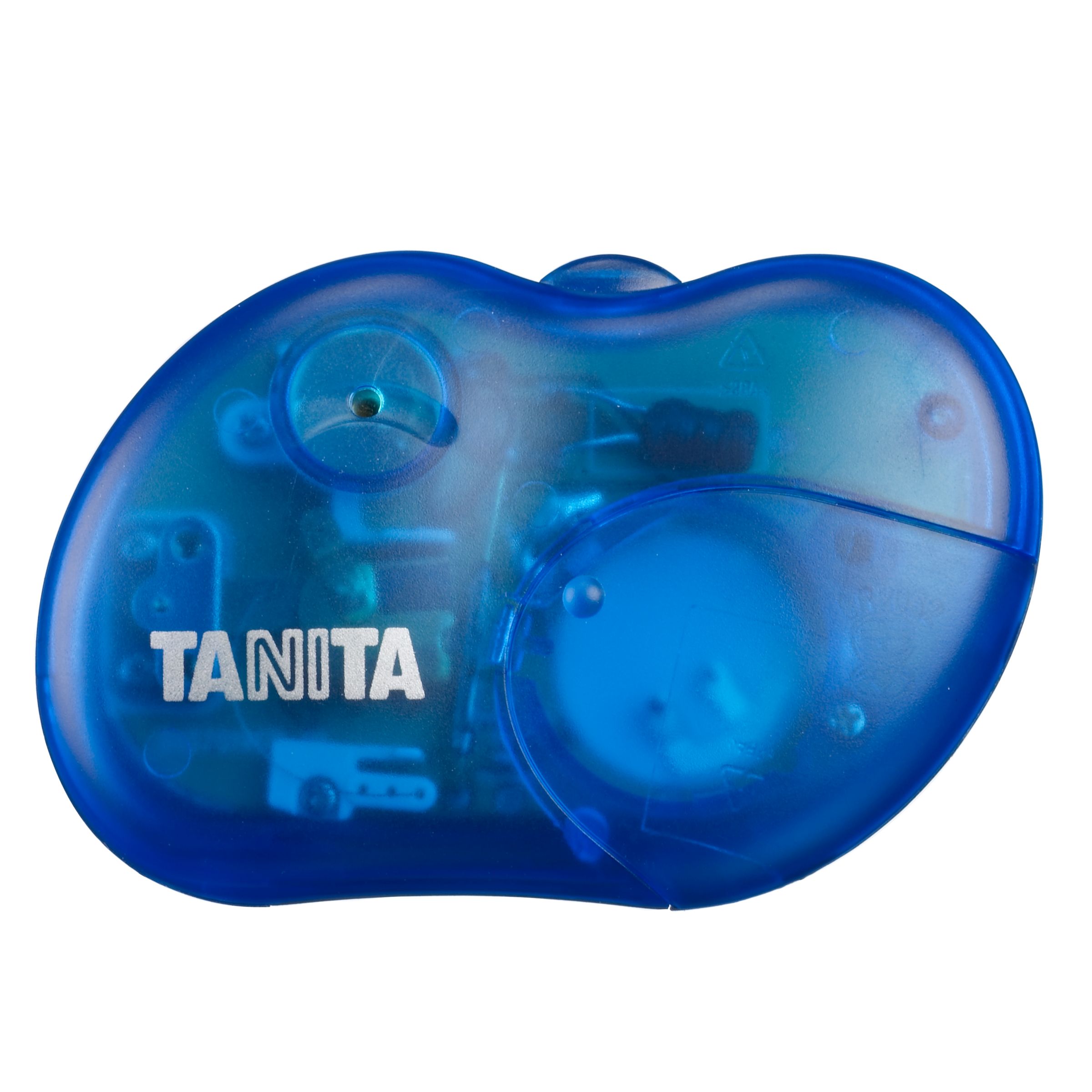 Tanita PD-637 Pedometer, Translucent Blue