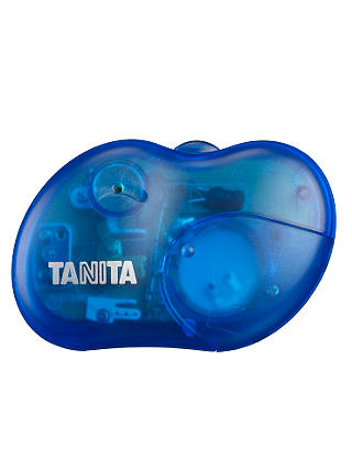 Tanita PD-637 Pedometer, Translucent Blue