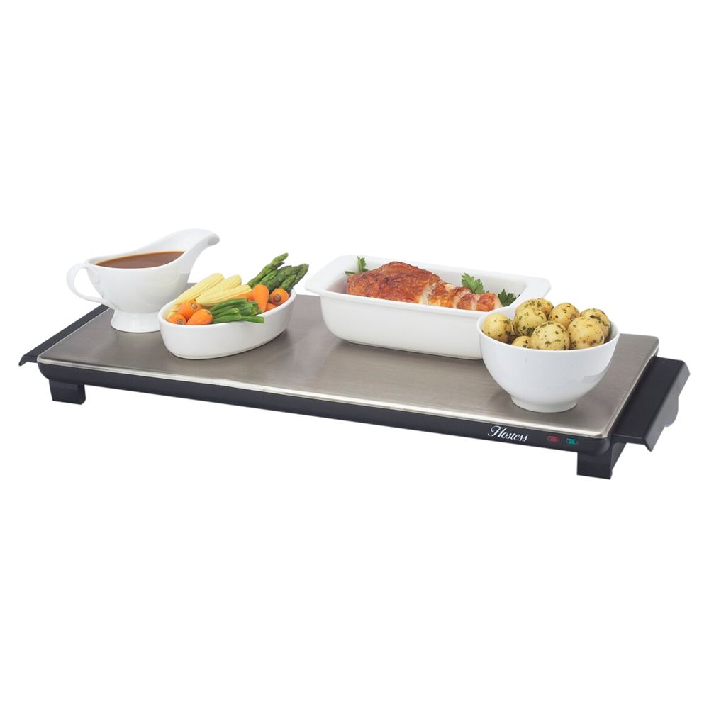Borrow Hostess Large Hot Tray plate and food warmer 69cm x 30cm warming area
