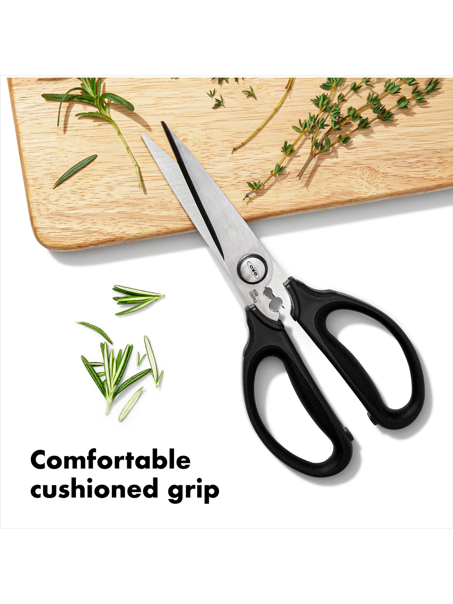 OXO Good Grips Kitchen & Herb Pull Apart Scissors Shears 719812019611