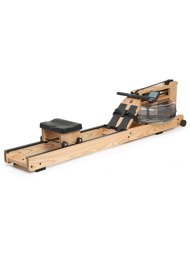 WaterRower Natural Rowing Machine with S4 Performance Monitor, Ash