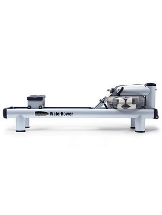 WaterRower M1 HiRise Rowing Machine with S4 Performance Monitor