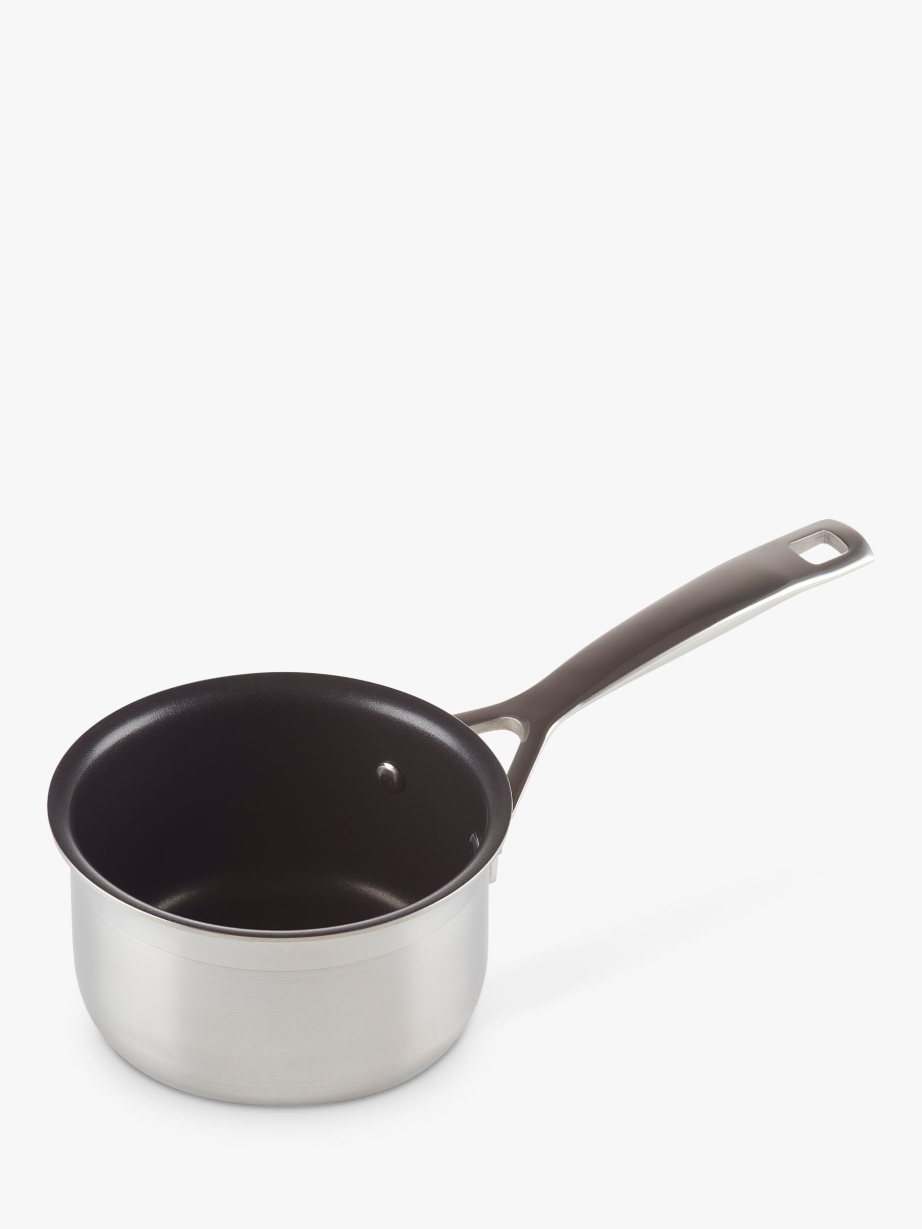 New Le Creuset 14cm 3 Ply Stainless Steel Milk Pan 