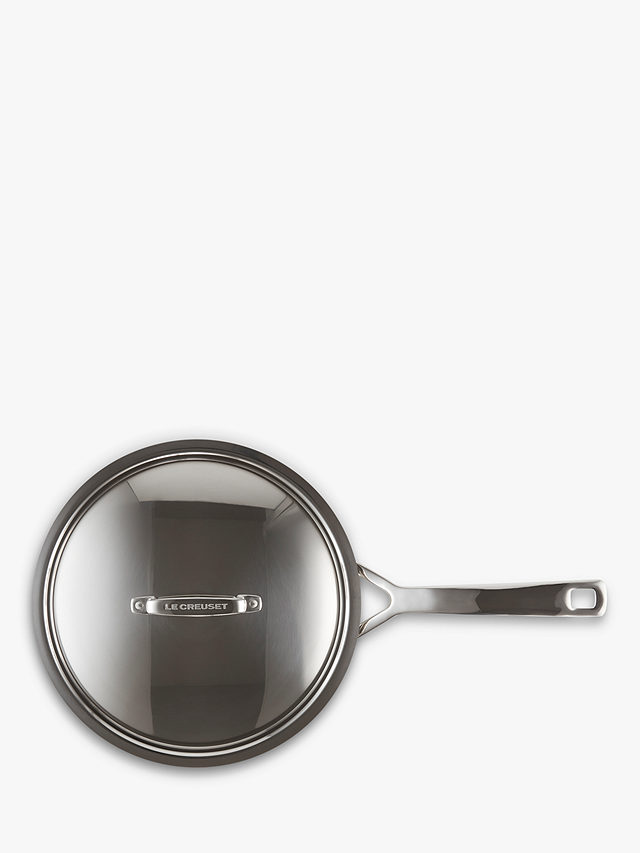 Le Creuset 3-Ply Stainless Steel 24cm Sauté Pan with Lid