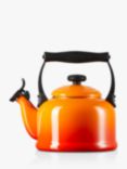 Le Creuset Traditional Stovetop Whistling Kettle, 2.1L, Volcanic