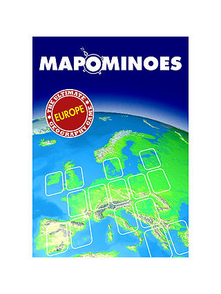 Wildcard Games Mapominoes Europe Dominoes Card Game