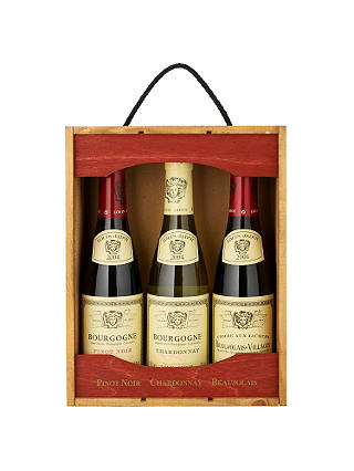 Louis Jadot Trio Wine Set, 3 x 37.5cl