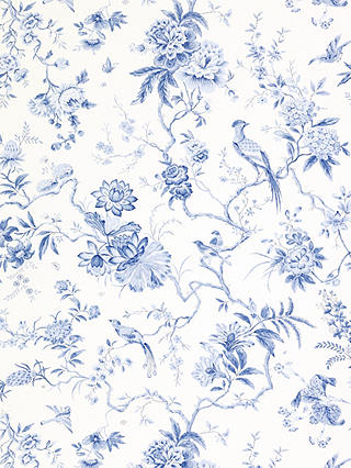Sanderson Wallpaper, Pillemont DPEMPI101, China Blue