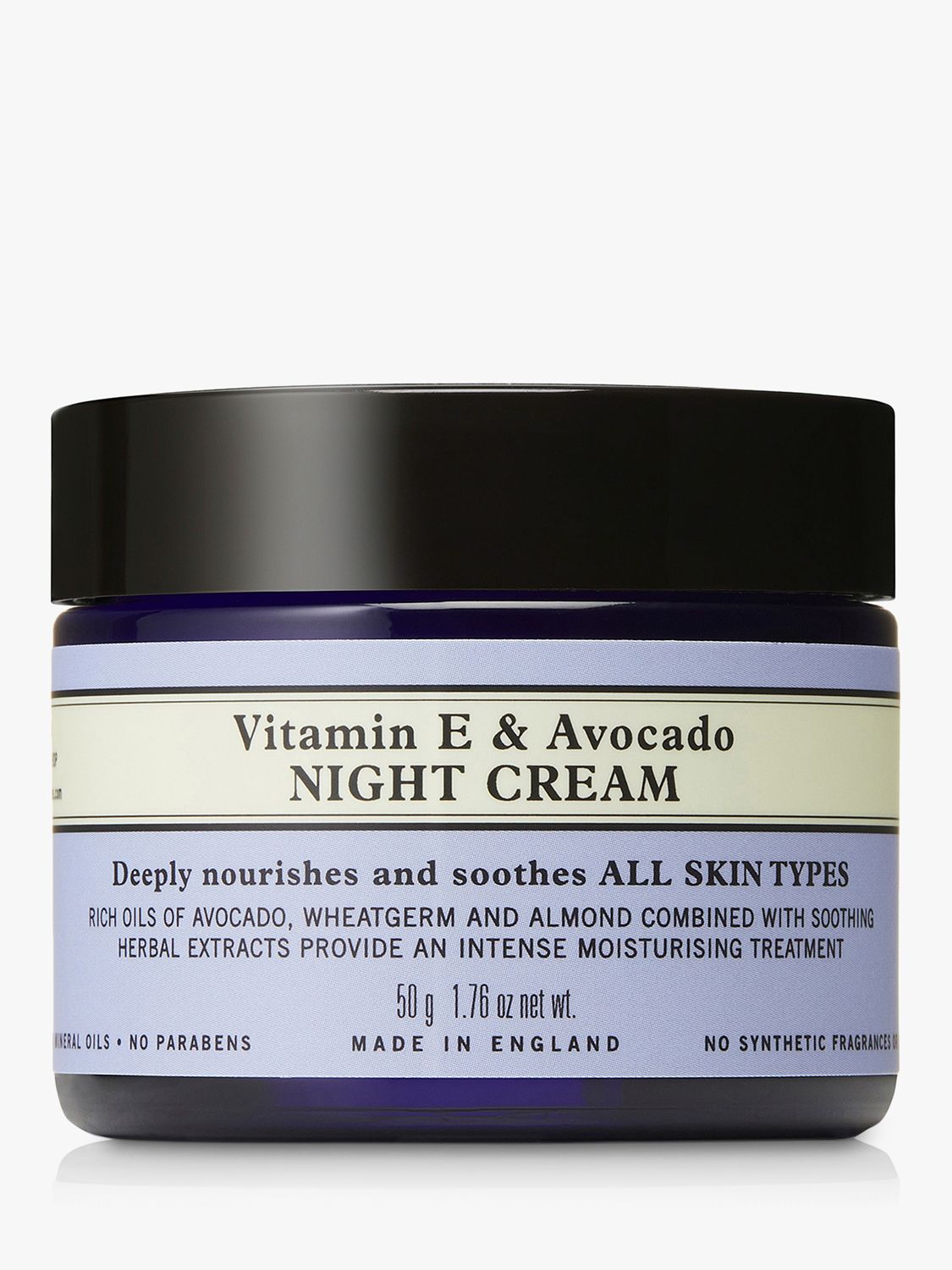 Neal's Yard Remedies Vitamin E & Avocado Night Cream, 50g 1