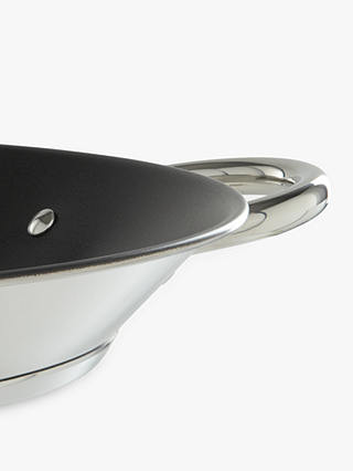 John Lewis & Partners Classic Speciality Non-Stick Paella Pan, 36cm
