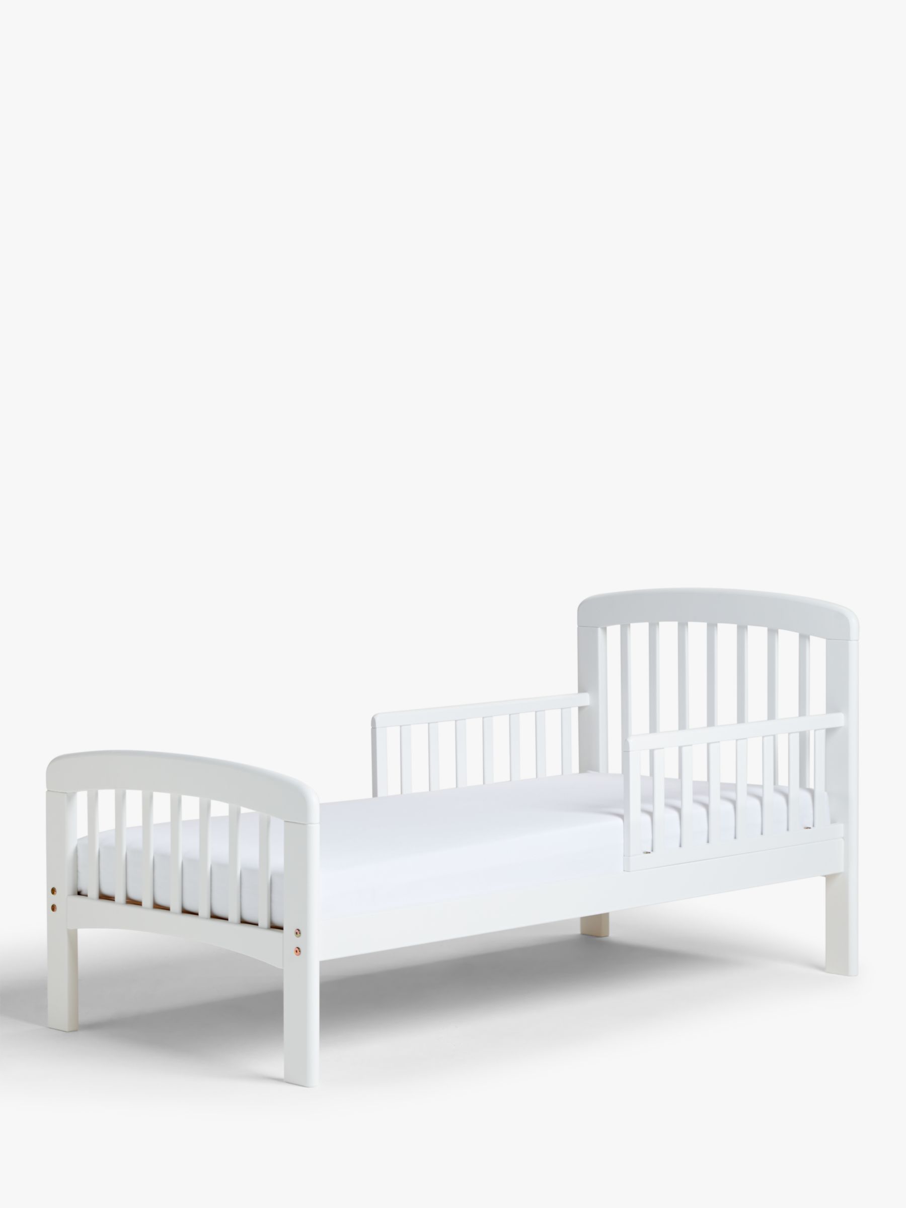white junior bed