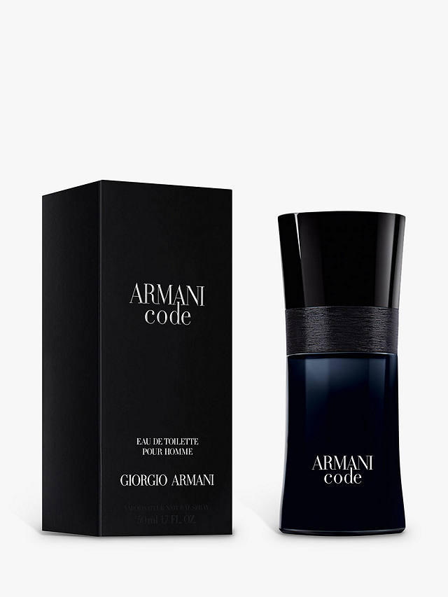 Giorgio Armani Black Code For Men Eau de Toilette, 50ml 2