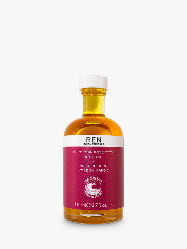 REN Clean Skincare Moroccan Rose Otto Bath Oil, 100ml 1