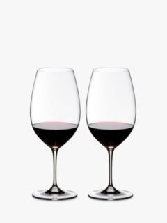 RIEDEL Vinum Syrah / Shiraz Red Wine Glasses, Set of 2