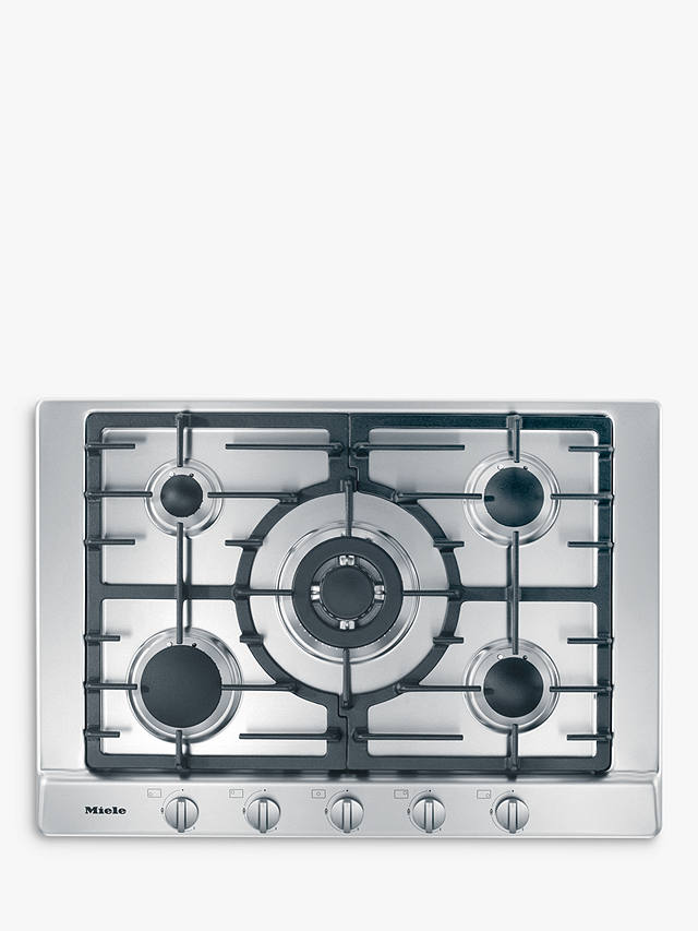 Buy Miele KM2032 60cm Gas Hob, Stainless Steel Online at johnlewis.com