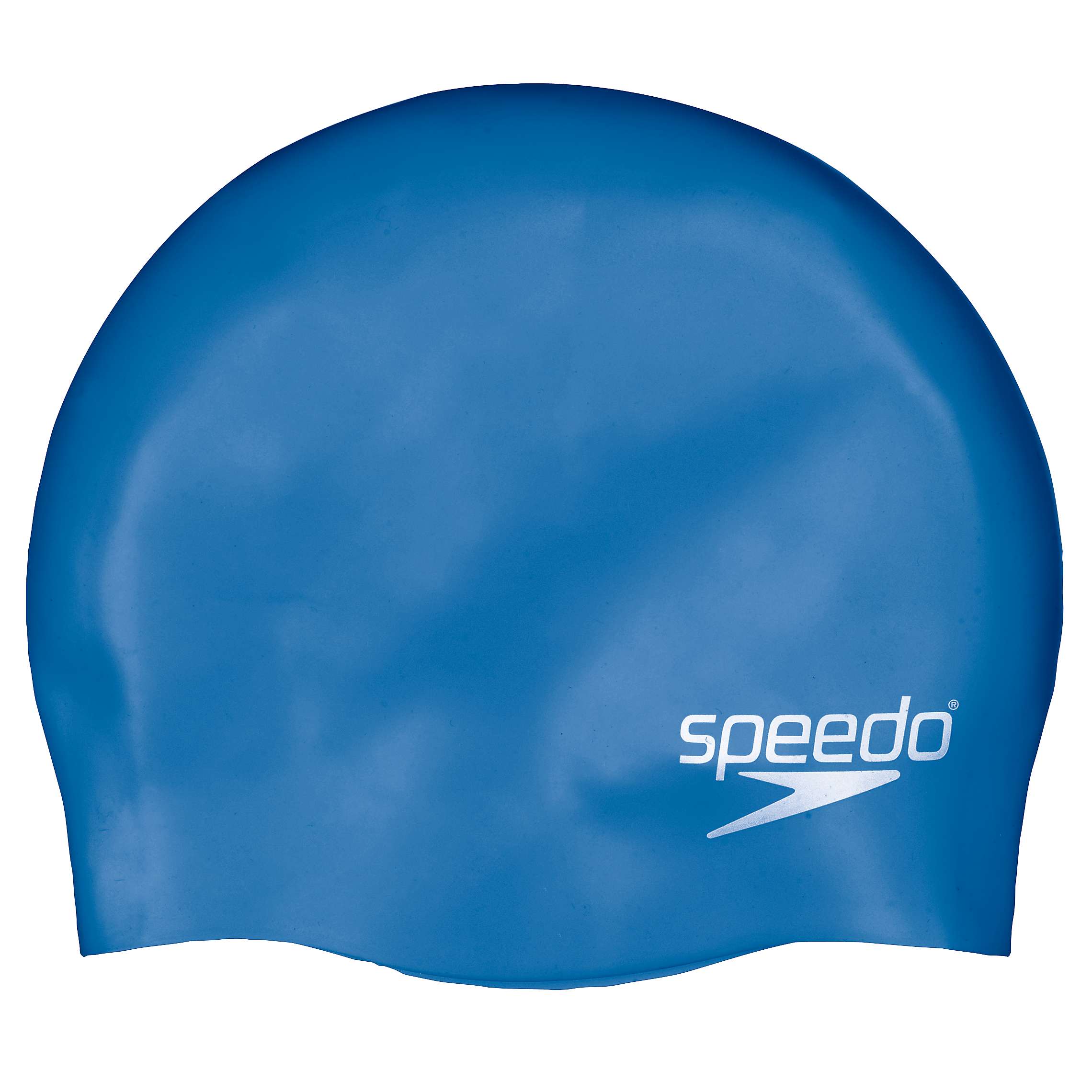 Buy Speedo Plain Silicone Swim Cap, Junior, Royal Blue Online at johnlewis.com