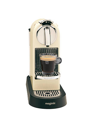 Nespresso M190 CitiZ Automatic Coffee Machine by Magimix, Cream