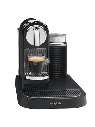 Nespresso M190 CitiZ and Milk Coffee Machine by Magimix, Black