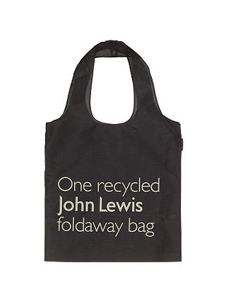 John Lewis Recycled Foldaway Bag