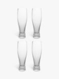 LSA International Bar Collection Beer Glasses, Box of 4, 400ml, Clear
