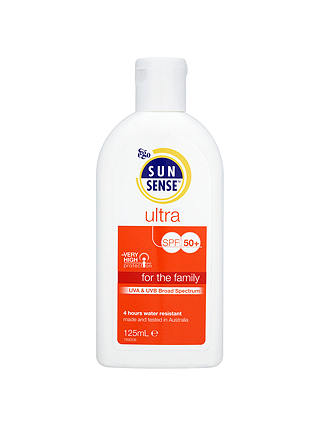 Sunsense Sun Protection Ultra SPF50+, 125ml