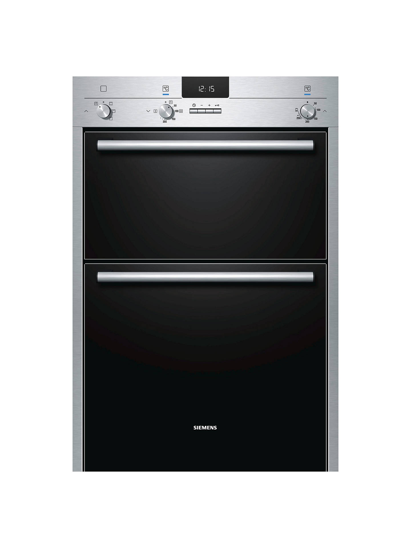 Siemens double oven with microwave