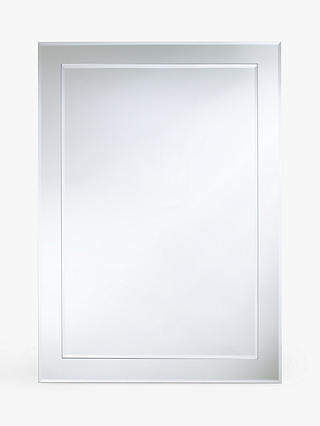 John Lewis & Partners Duo Wall Bathroom Mirror, 70 x 50cm