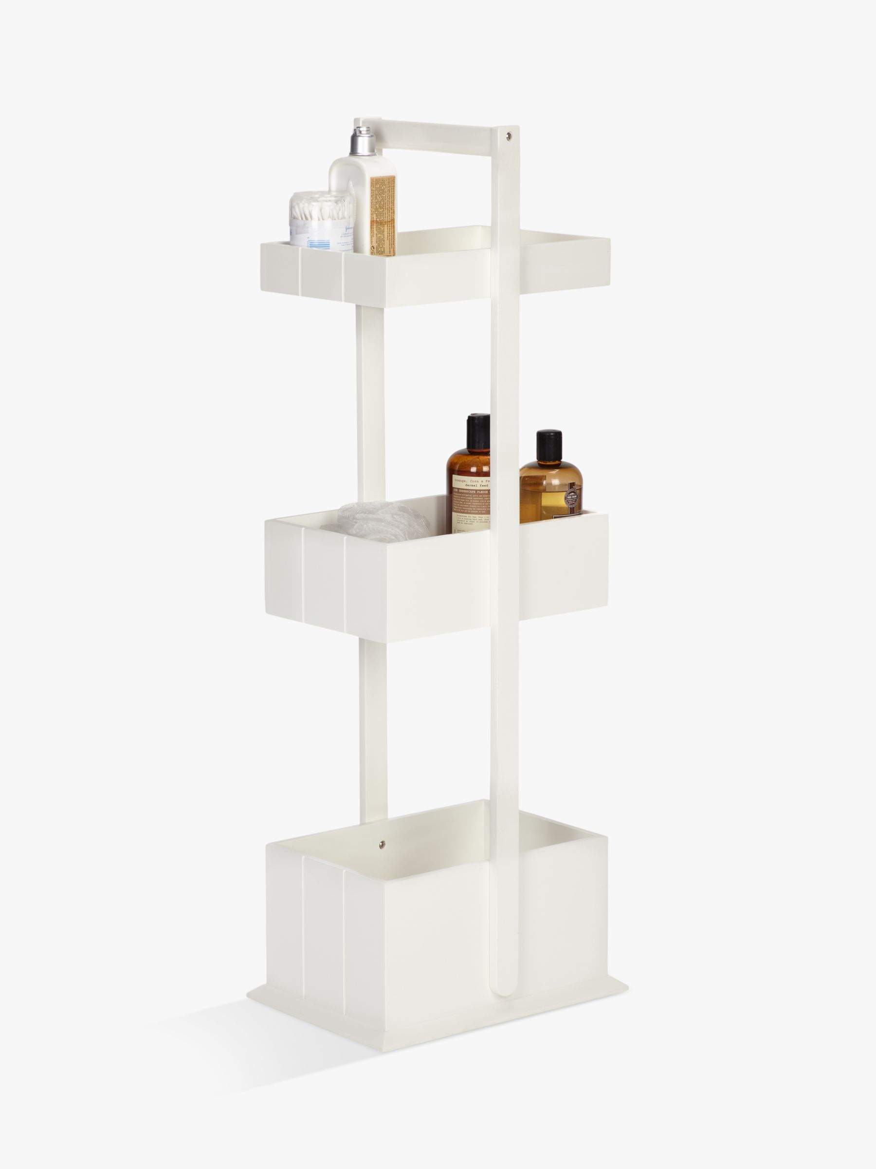 John Lewis Partners St Ives 3 Tier Bathroom Storage Caddy