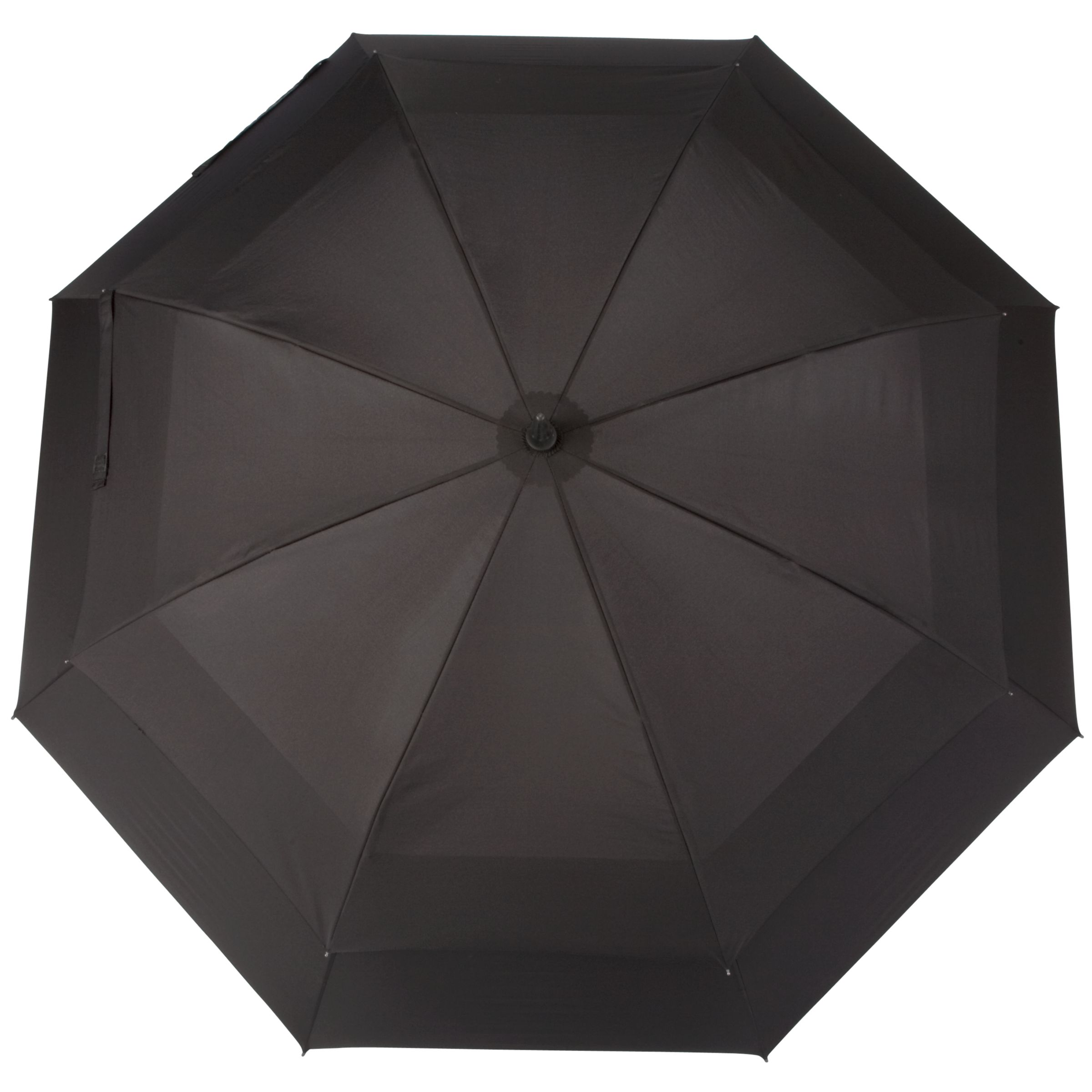 Fulton S669 Stormshield Double Canopy Walker Umbrella, Black