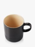 Le Creuset Stoneware Mug, 350ml, Satin Black