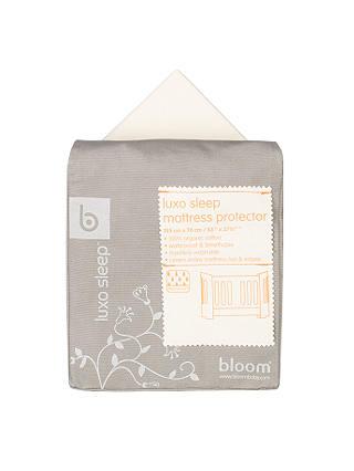 bloom Luxo Sleep Mattress Protector, Natural Wheat