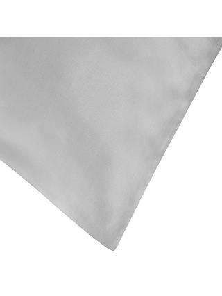 John Lewis & Partners The Ultimate Collection Silk Standard Pillowcase, Pearl Grey