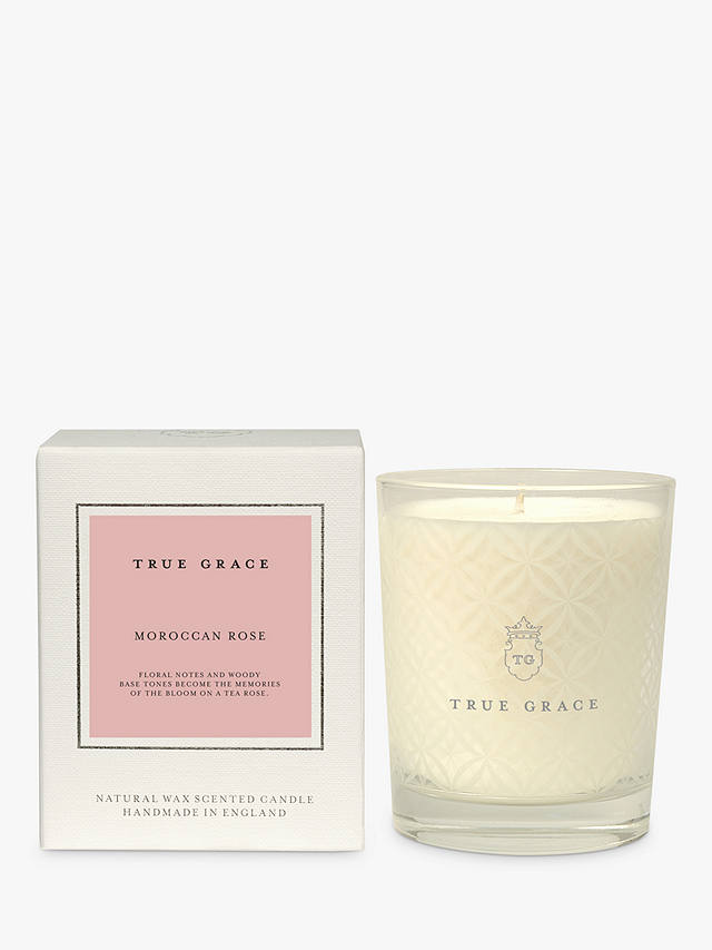 True Grace Village Moroccan Rose Classic Scented Candle