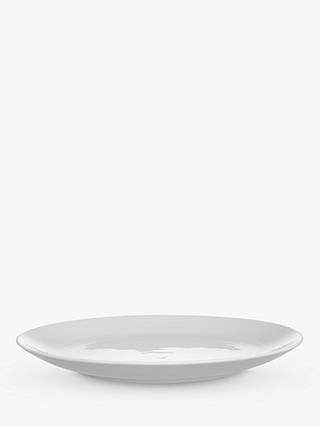 John Lewis & Partners Luna Fine China Dinner Plate, 27.5cm, Natural