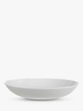 John Lewis Luna Fine China Pasta Bowl, 23.5cm, Natural