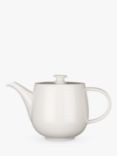 John Lewis Luna Fine China Teapot, 1.1L, Natural