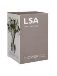 LSA International Flower Posy Vase, H17cm, Clear