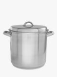 John Lewis & Partners Classic Stainless Steel Stockpot