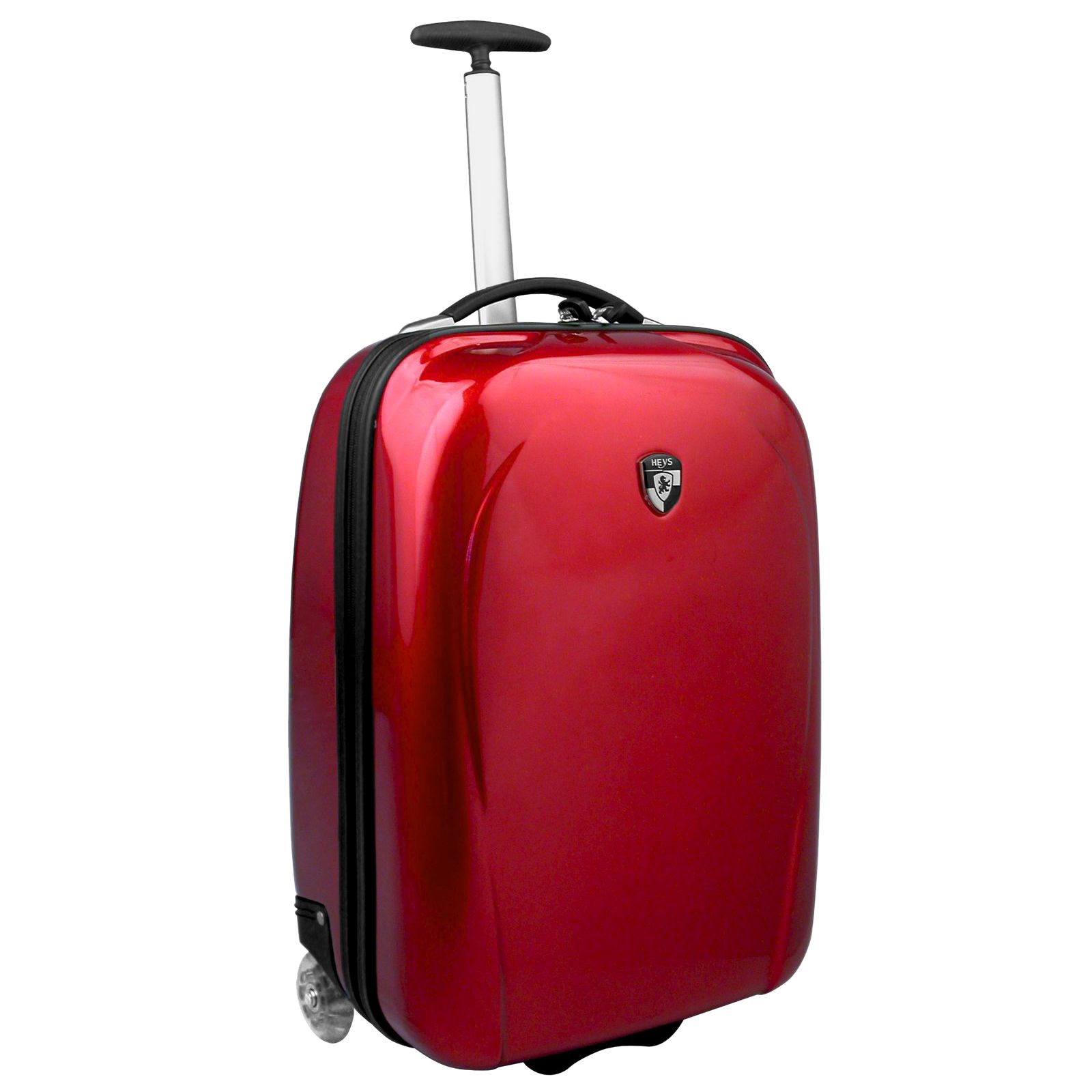 heys red luggage